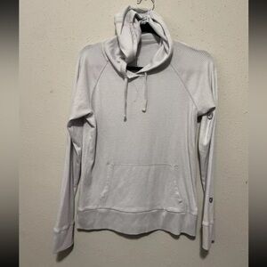 Kuhl Sweater Hoodie Pullover Sweater Small Women’s Grey White